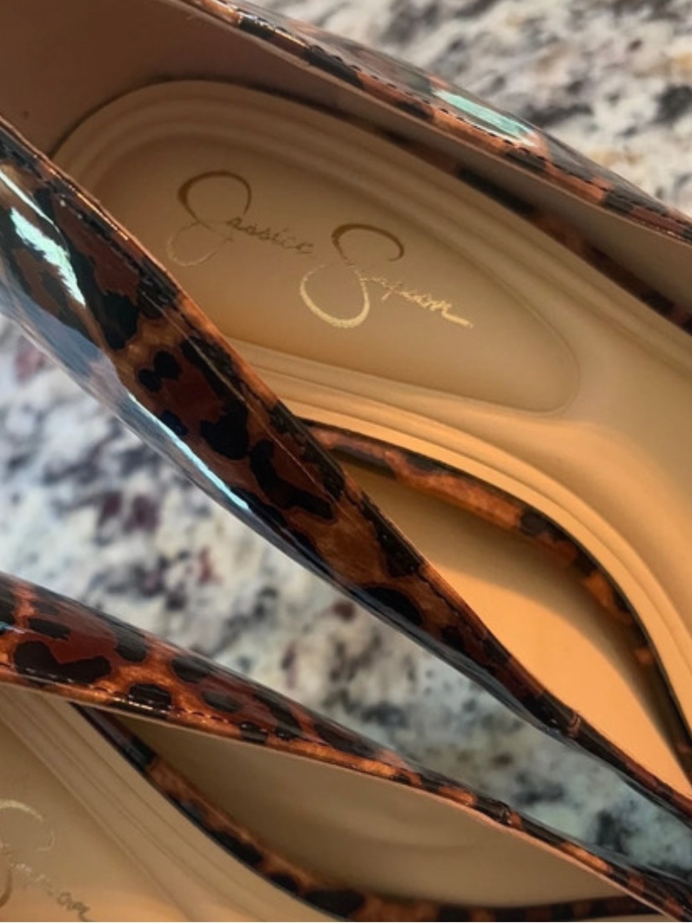 JESSICA SIMPSON♦️ LEOPARD STILETTO - Picture 15 of 15